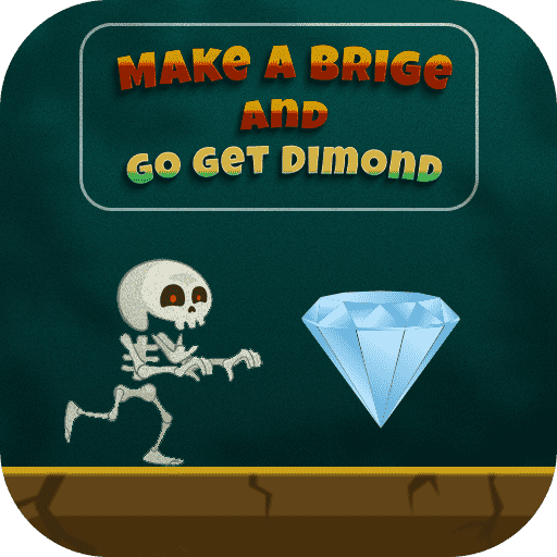 Play Make Bridge and Go get Diamond Game on thopgames